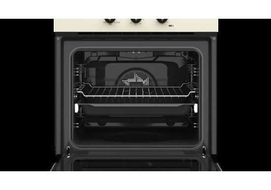 Мултифункционална фурна HRB 6100 ванилия / месинг