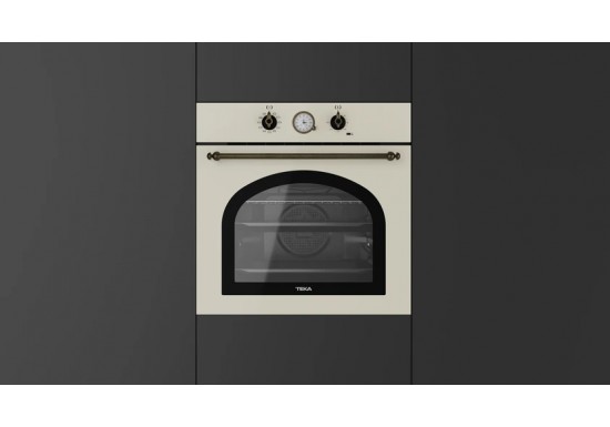 Мултифункционална фурна HRB 6300 ванилия / месинг