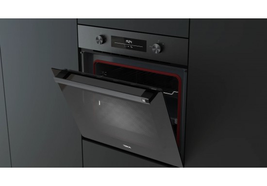 Пиролитична мултифункционална фурна NEO HSB 6350 P FBK черна, с 10 функции, CHEF програми + DualClean