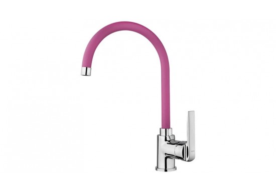 Кухненски смесител INCA 995 ЦВЕТНО РАМО РОЗОВ