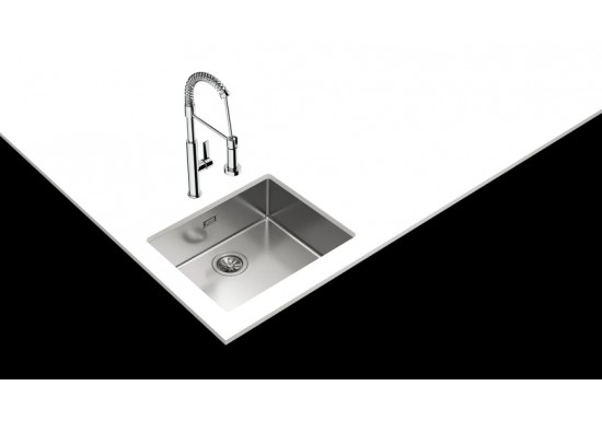 Подплотова иноксова мивка Be Linea RS15 50.40