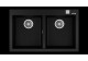 Гранитна мивка ForSquare 2B 790 TG ЧЕРНА