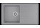 Гранитна мивка Stone 50 B-TG СИВ МЕТАЛИК