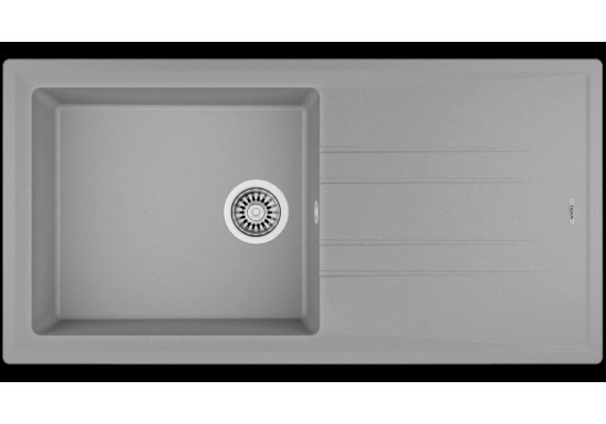 Гранитна мивка Stone 60 L-TG СИВ МЕТАЛИК