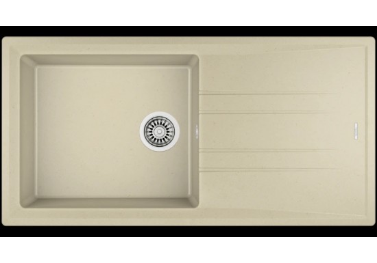 Гранитна мивка Stone 60 L-TG СЛОНОВА КОСТ