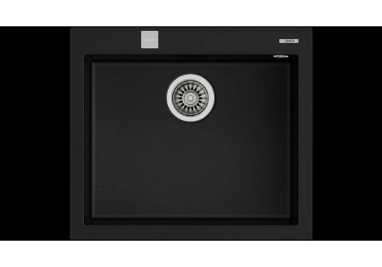 Гранитна мивка ForSquare 50.40 TG ЧЕРНА