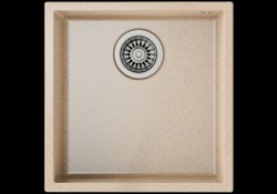 Подплотова гранитна мивка Square 40.40 TG БЕЖОВА