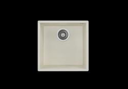 Подплотова гранитна мивка Square 40.40 TG КРЕМ