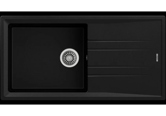 Гранитна мивка Stone 60 L-TG ЧЕРНА