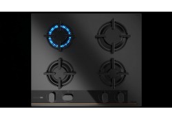 Газов плот със закалено стъкло GBC 64 Infinity G1 черен мат