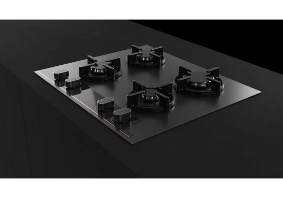 Газов плот със закалено стъкло GBC 64 Infinity G1 черен мат