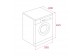 Свободностояща сушилня SHK 70840 WH, 8 кг
